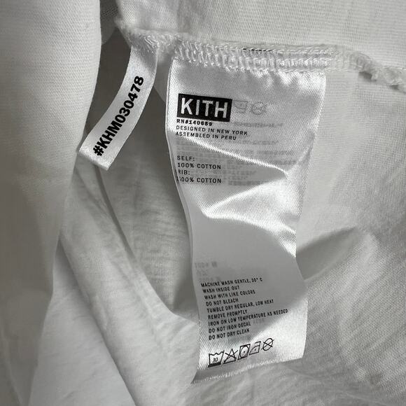 KITH GoodFellas T-Shirt White Tee Men's Size XS Trial Movie Scene Print Graphic - Picture 7 of 8